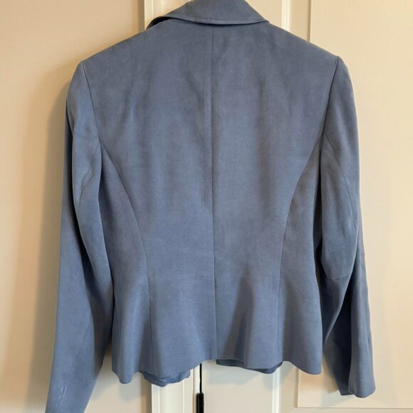 Vintage Talbots Baby Blue Suede - Picture 5 of 6